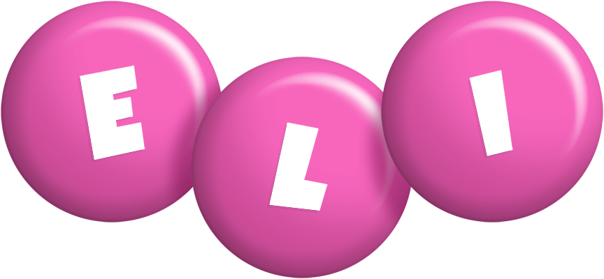 Eli candy-pink logo