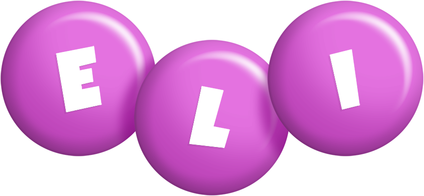 Eli candy-purple logo