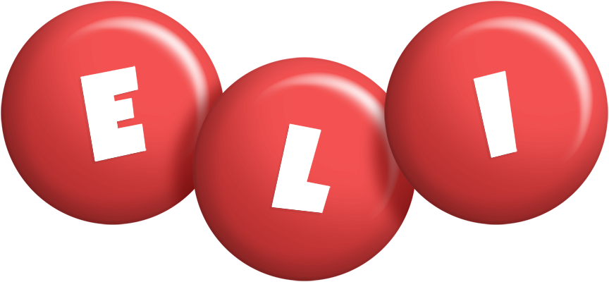 Eli candy-red logo