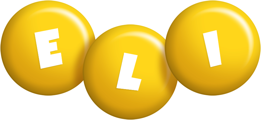 Eli candy-yellow logo