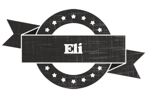 Eli grunge logo
