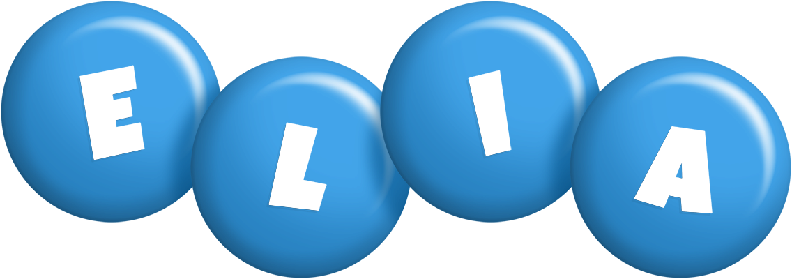 Elia candy-blue logo