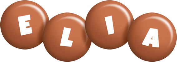 Elia candy-brown logo