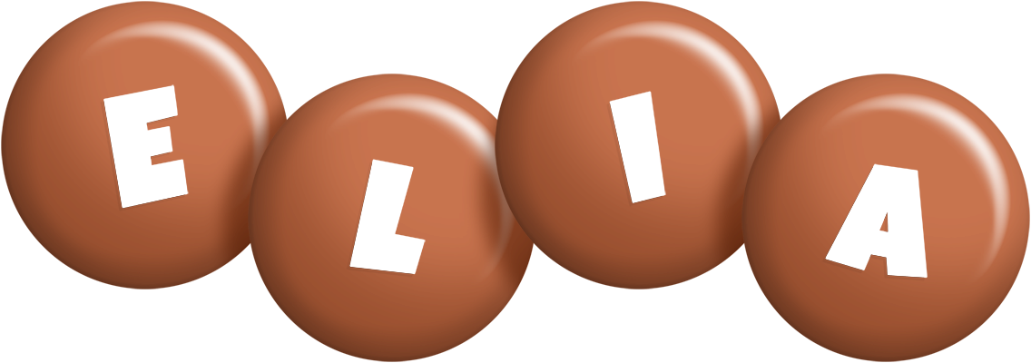 Elia candy-brown logo