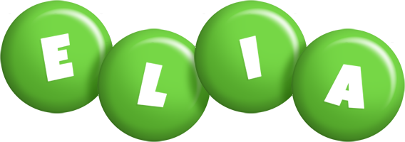 Elia candy-green logo