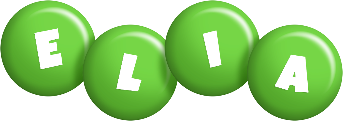 Elia candy-green logo