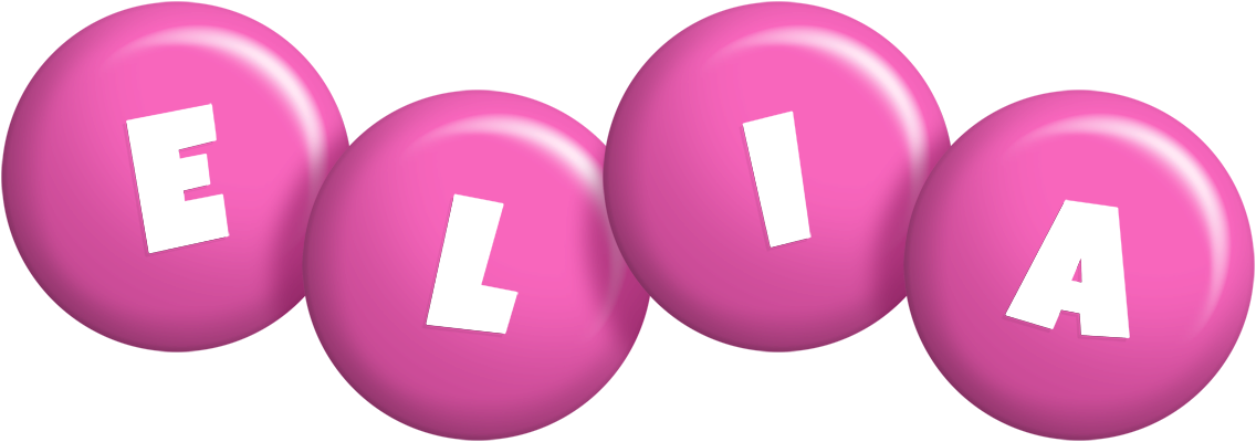 Elia candy-pink logo