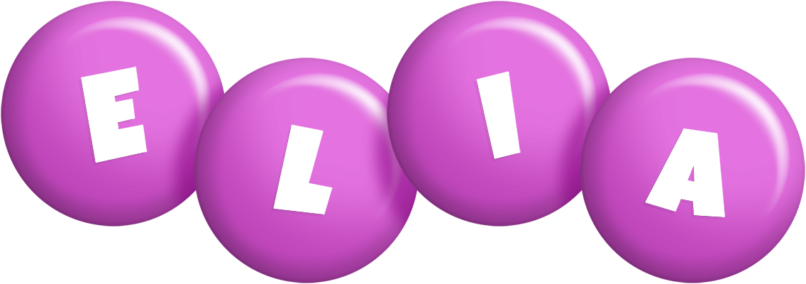 Elia candy-purple logo