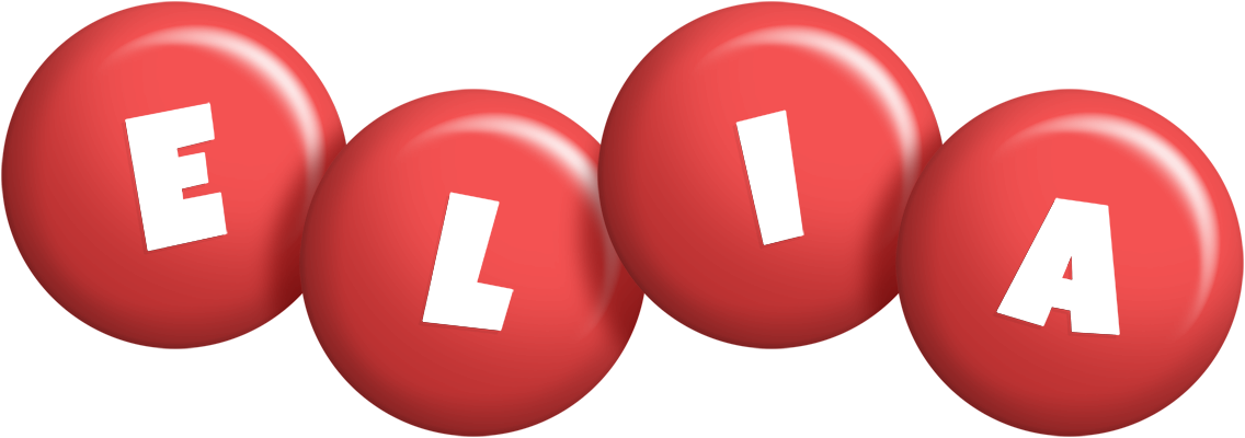 Elia candy-red logo