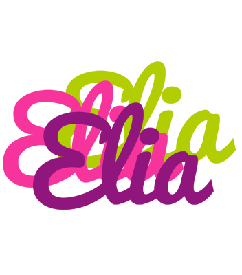 Elia flowers logo