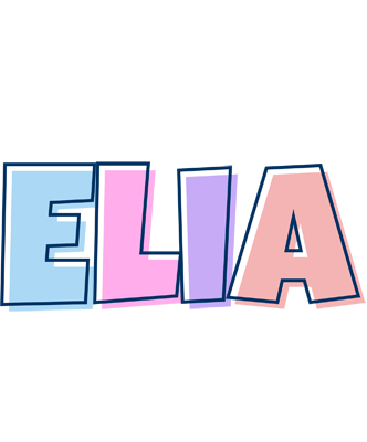 Elia pastel logo