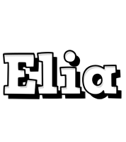 Elia snowing logo