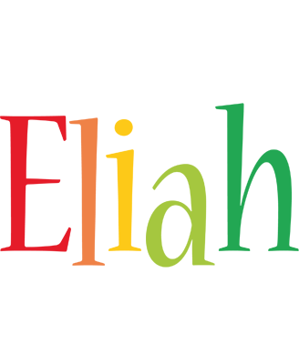 Eliah birthday logo