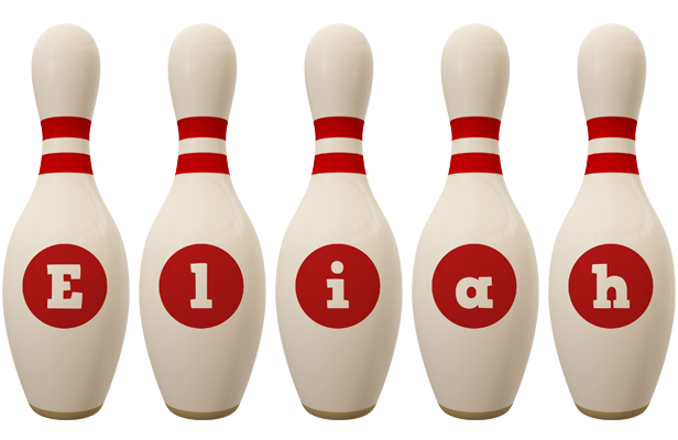Eliah bowling-pin logo
