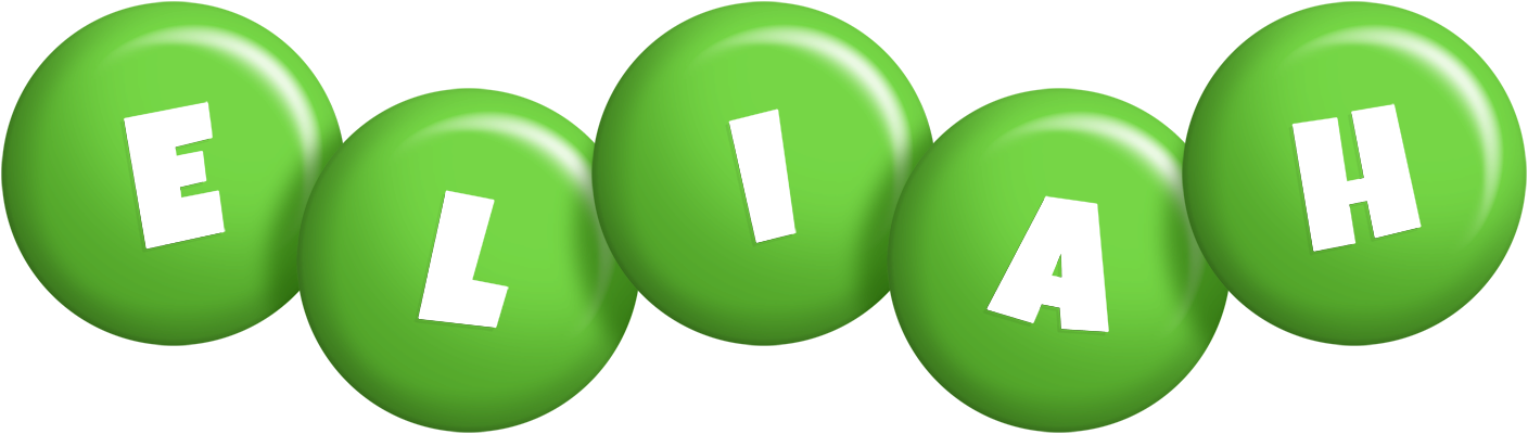 Eliah candy-green logo