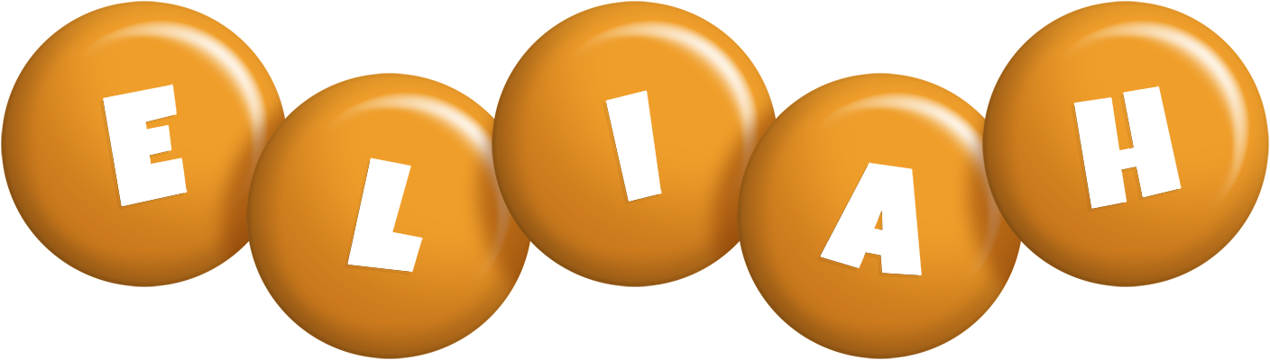 Eliah candy-orange logo