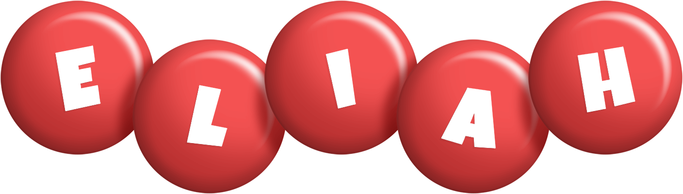 Eliah candy-red logo