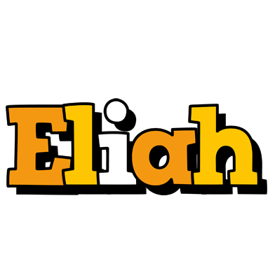 Eliah cartoon logo