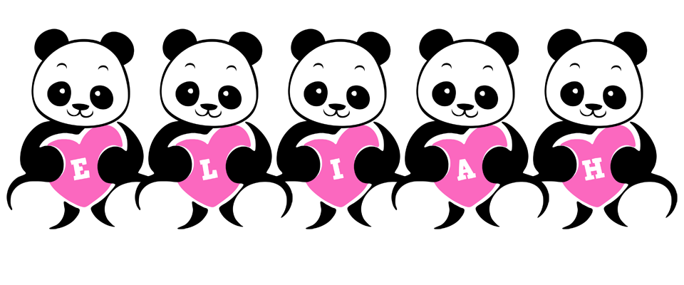 Eliah love-panda logo
