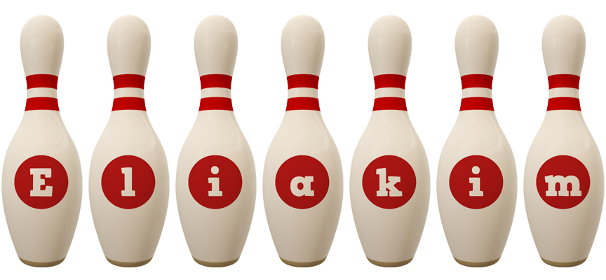 Eliakim bowling-pin logo