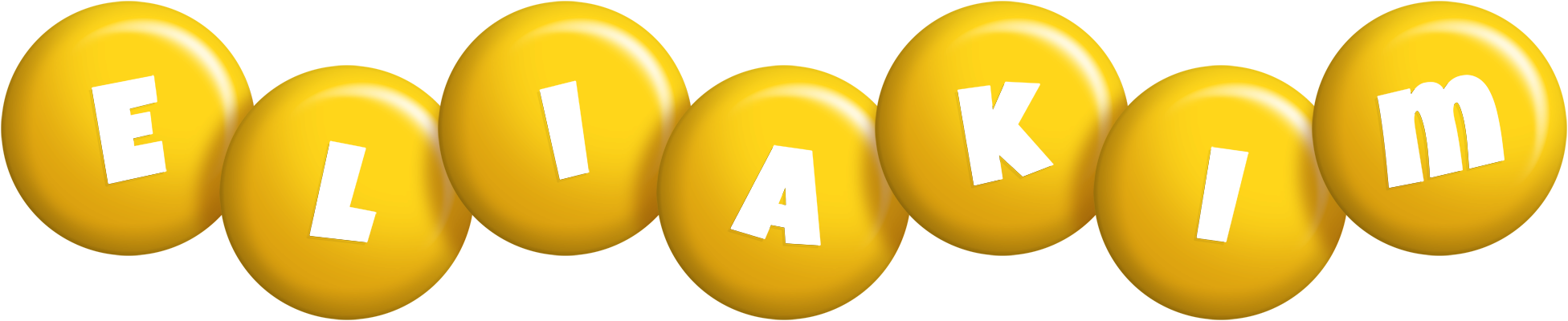 Eliakim candy-yellow logo