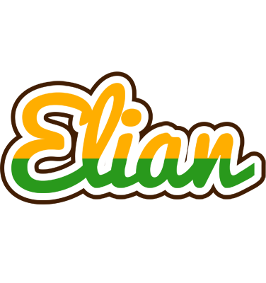 Elian banana logo