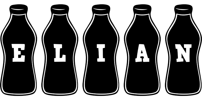 Elian bottle logo