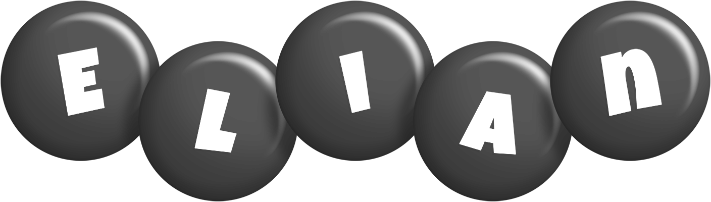 Elian candy-black logo