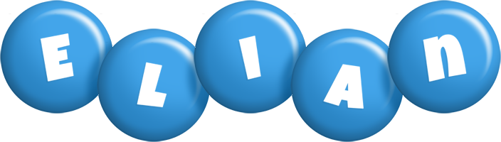 Elian candy-blue logo