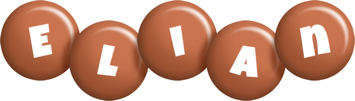 Elian candy-brown logo