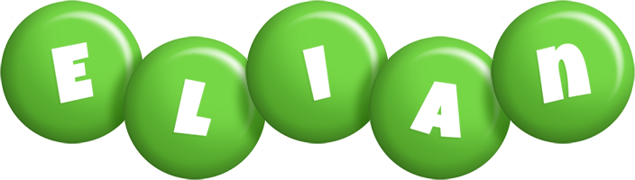 Elian candy-green logo