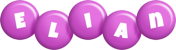 Elian candy-purple logo