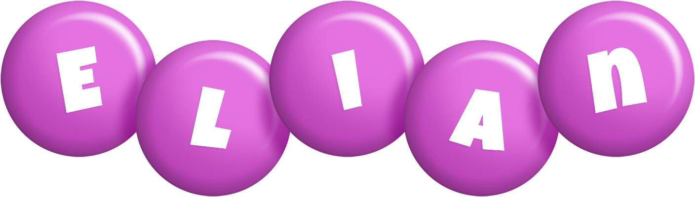 Elian candy-purple logo