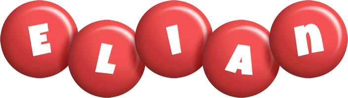 Elian candy-red logo