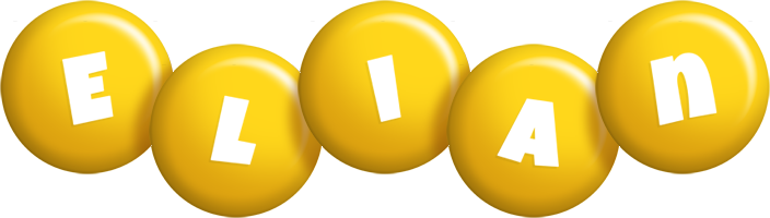 Elian candy-yellow logo