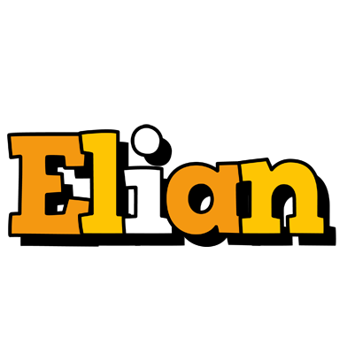 Elian cartoon logo