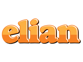 Elian orange logo