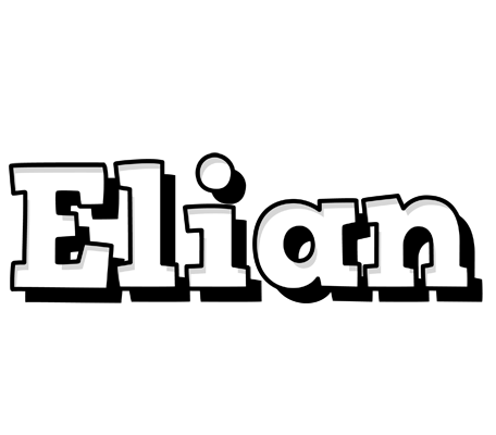 Elian snowing logo