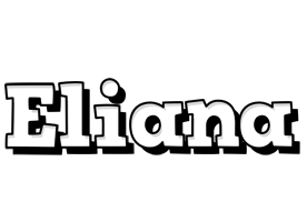 Eliana snowing logo