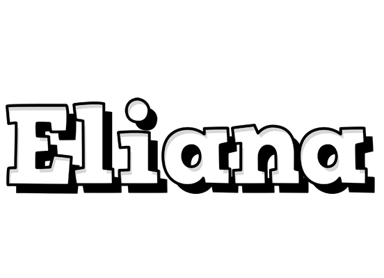Eliana snowing logo