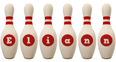 Eliann bowling-pin logo