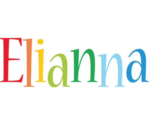 Elianna birthday logo