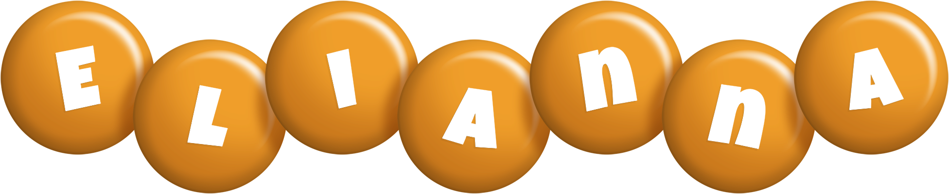 Elianna candy-orange logo
