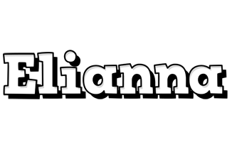 Elianna snowing logo