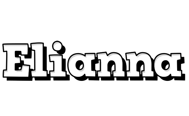 Elianna snowing logo