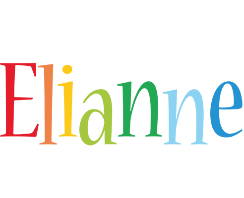 Elianne birthday logo