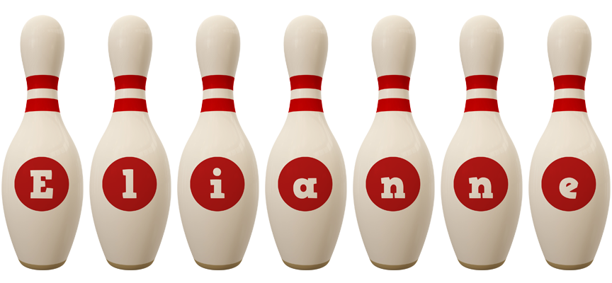 Elianne bowling-pin logo