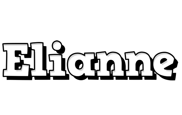 Elianne snowing logo