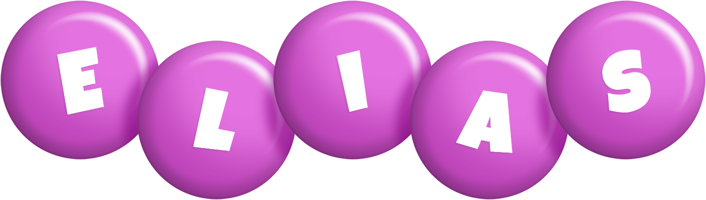 Elias candy-purple logo