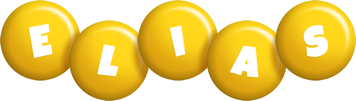 Elias candy-yellow logo